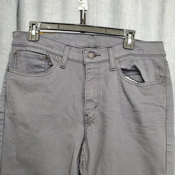 Levi Strauss & Co 511 W34 L30 Men's Gray Jeans - Picture 2 of 5